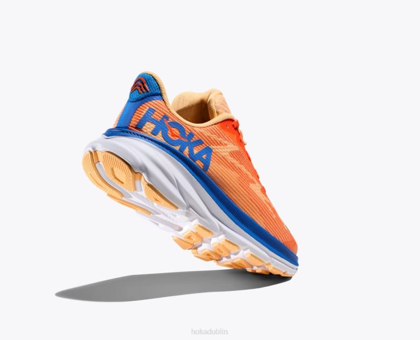 VLP8676 Hoka Kids Clifton 9 Coastal Sky/All Aboard