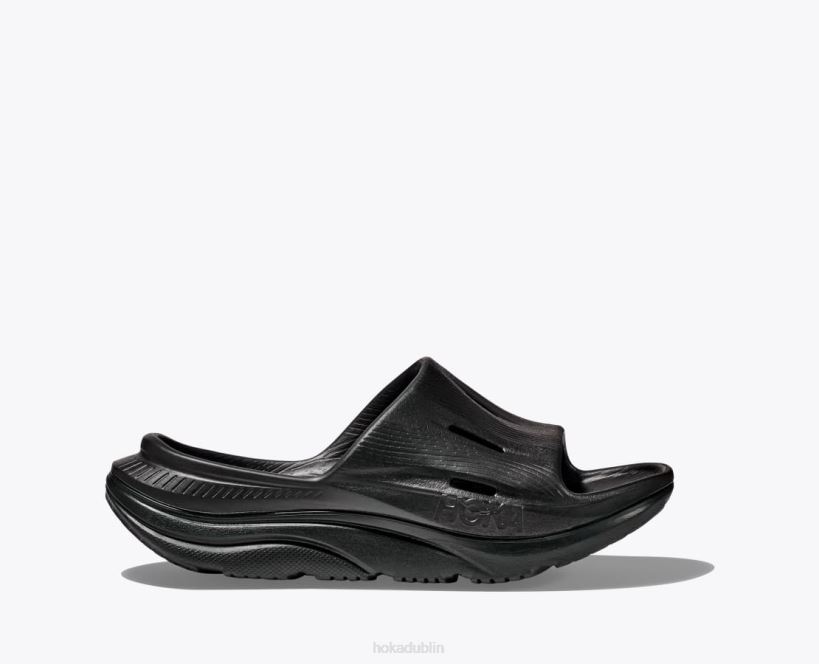VLP8679 Hoka Kids Ora Recovery Slide 3 Black