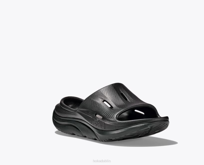 VLP8679 Hoka Kids Ora Recovery Slide 3 Black