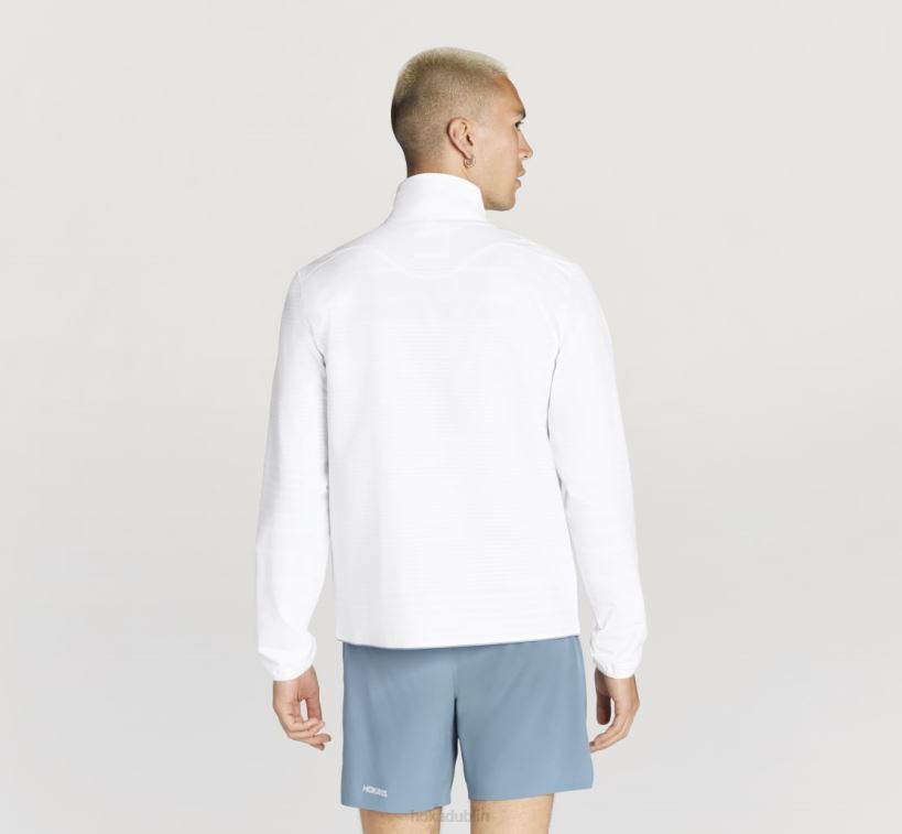 VLP8668 Hoka Men Mission Full-Zip White