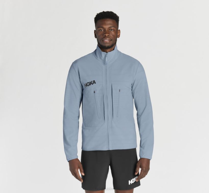 VLP8669 Hoka Men Mission Full-Zip White