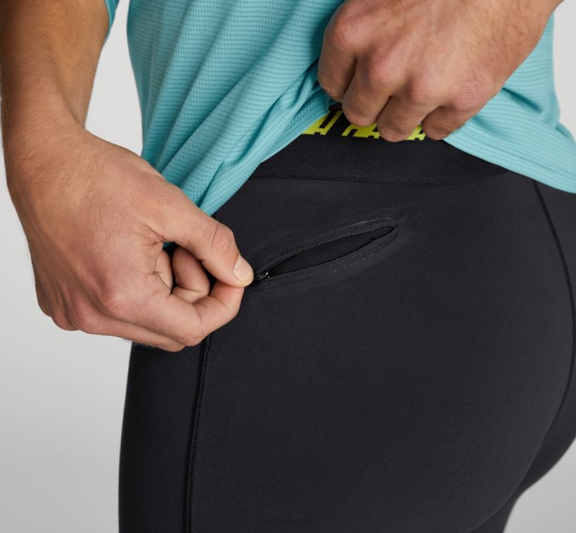 VLP8663 Hoka Men Hupana Tight Black