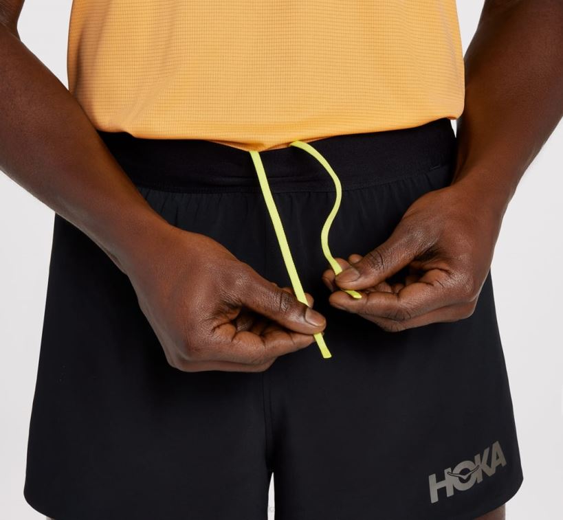 VLP8649 Hoka Men Split Short Black