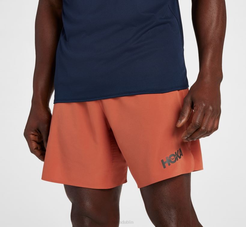 VLP8652 Hoka Men 7 Short Baked Clay