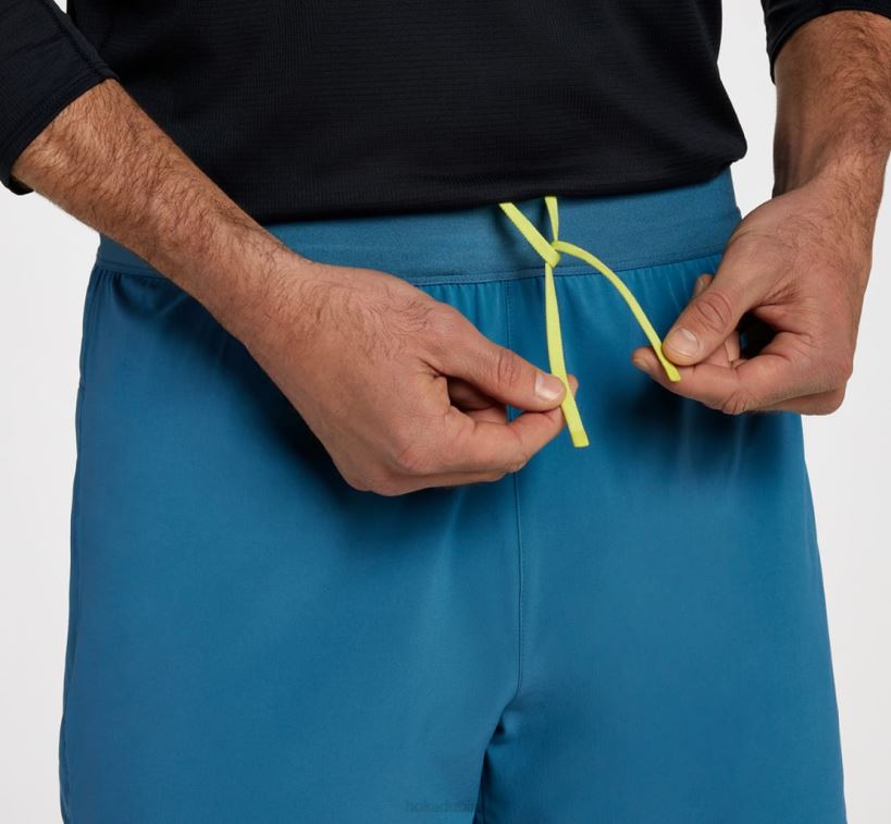 VLP8657 Hoka Men 5 Short Blue Steel