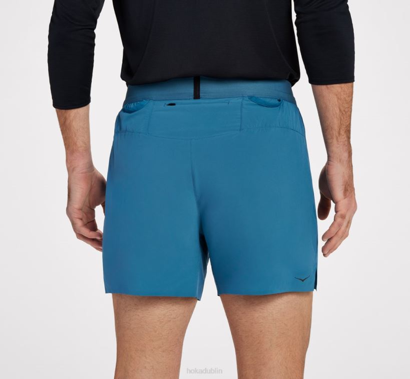 VLP8657 Hoka Men 5 Short Blue Steel