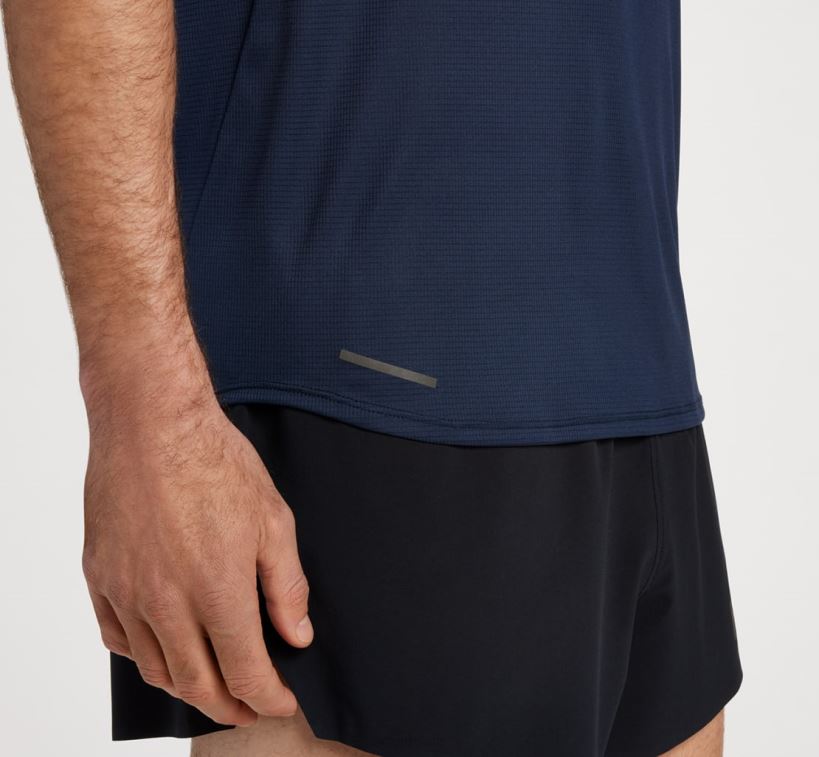 VLP8630 Hoka Men Glide Singlet Outer Space