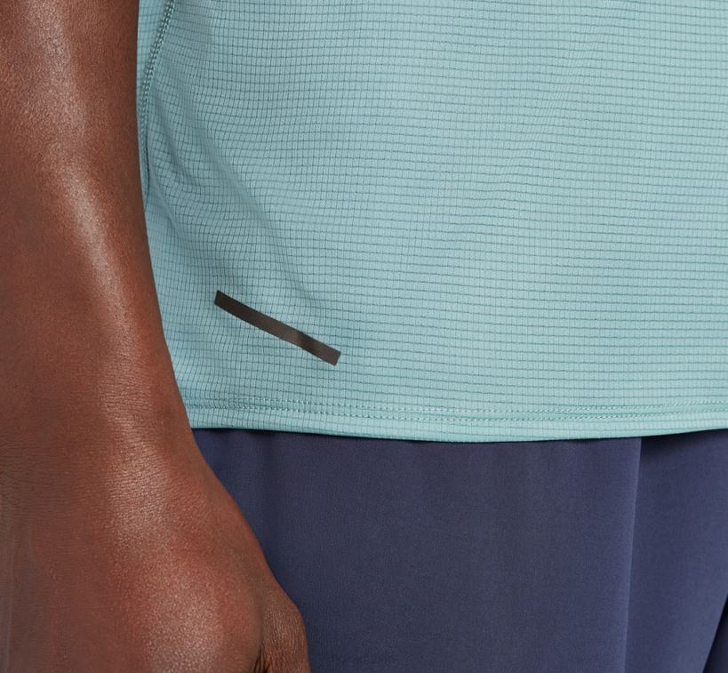 VLP8632 Hoka Men Glide Short Sleeve Trellis