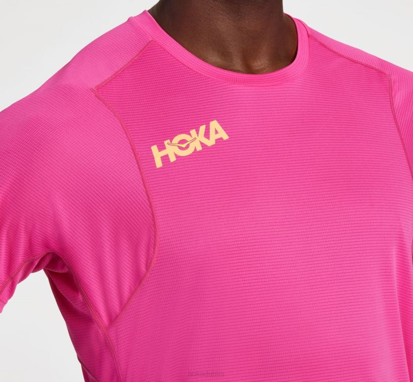 VLP8635 Hoka Men Glide Short Sleeve Black