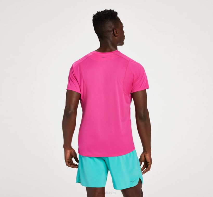 VLP8635 Hoka Men Glide Short Sleeve Black