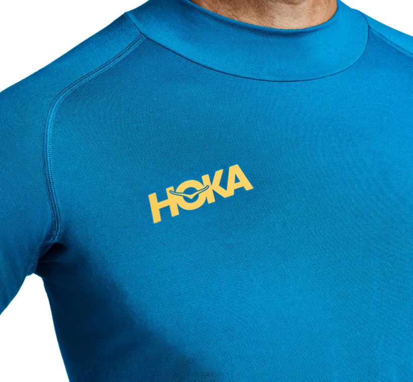 VLP8643 Hoka Men Merino Midlayer Diva Blue