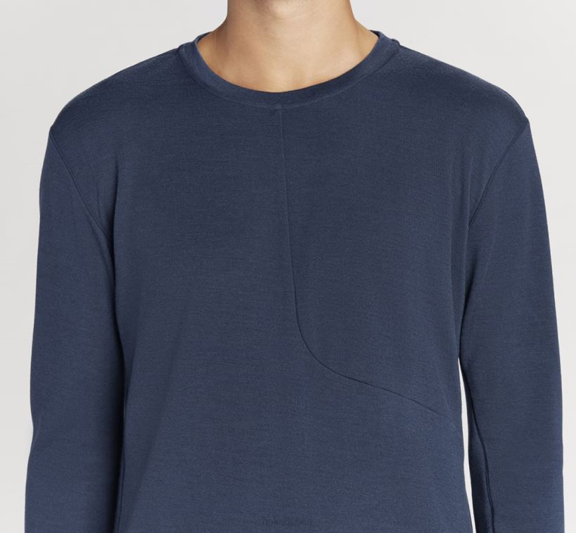 VLP8646 Hoka Men Merino Blend Long Sleeve Outer Space