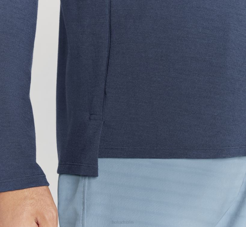 VLP8646 Hoka Men Merino Blend Long Sleeve Outer Space