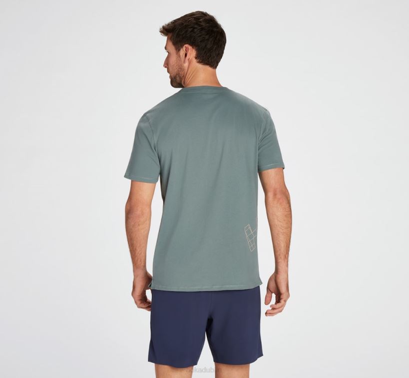 VLP8648 Hoka Men All-Day Tee Blue Steel