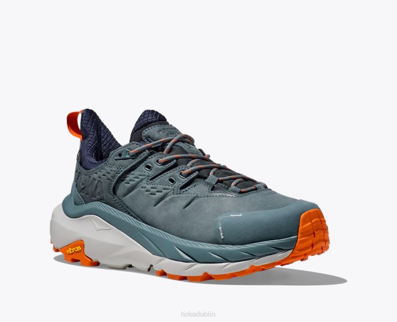 VLP8550 Hoka Men Kaha 2 Low GTX Goblin Blue/Harbor Mist