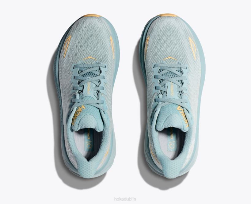 VLP8411 Hoka Men Clifton 9 Cloud Blue/Ice Flow