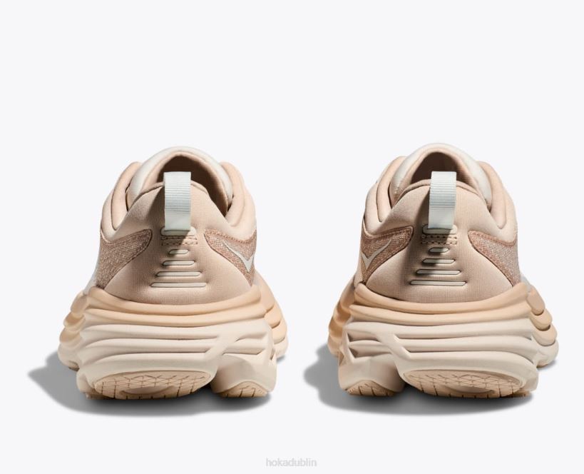 VLP8416 Hoka Men Bondi 8 Shifting Sand/Eggnog