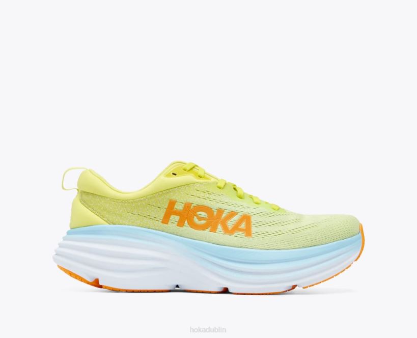 VLP8420 Hoka Men Bondi 8 Butterfly/Evening Primrose