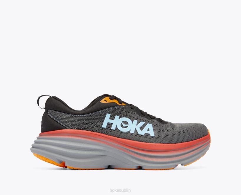 VLP8421 Hoka Men Bondi 8 Anthracite/Castlerock