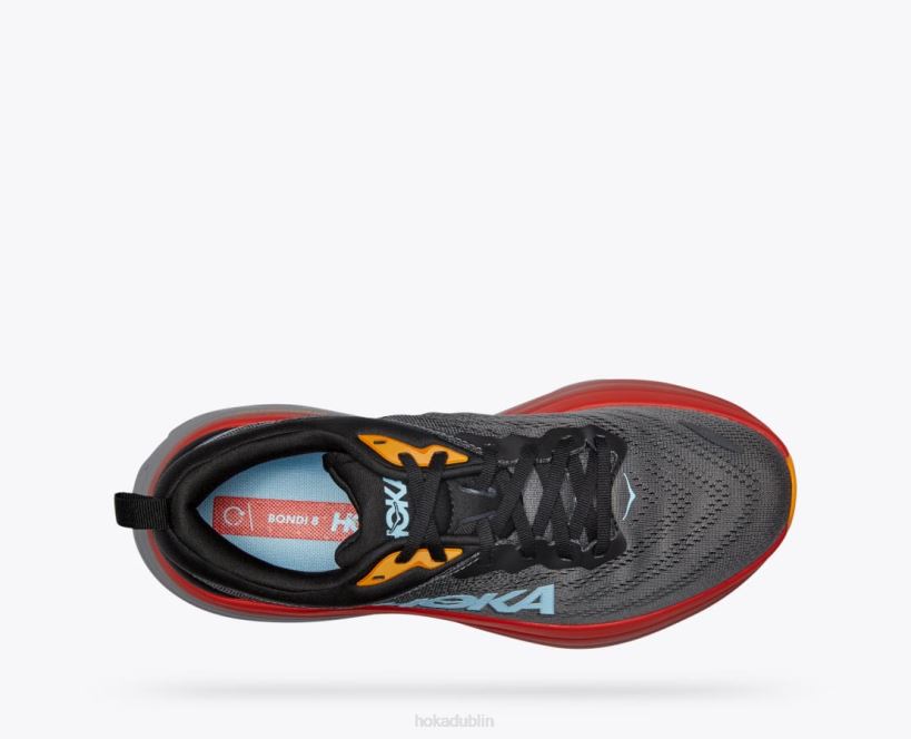 VLP8421 Hoka Men Bondi 8 Anthracite/Castlerock