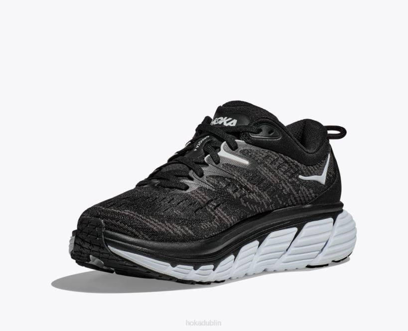 VLP8426 Hoka Men Gaviota 4 Black/White