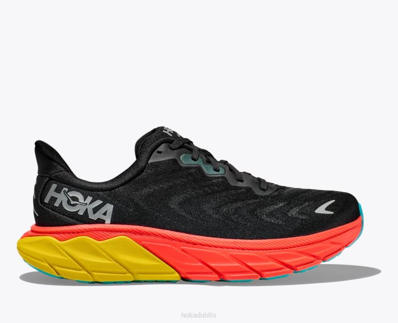 VLP8428 Hoka Men Arahi 6 Black/Flame