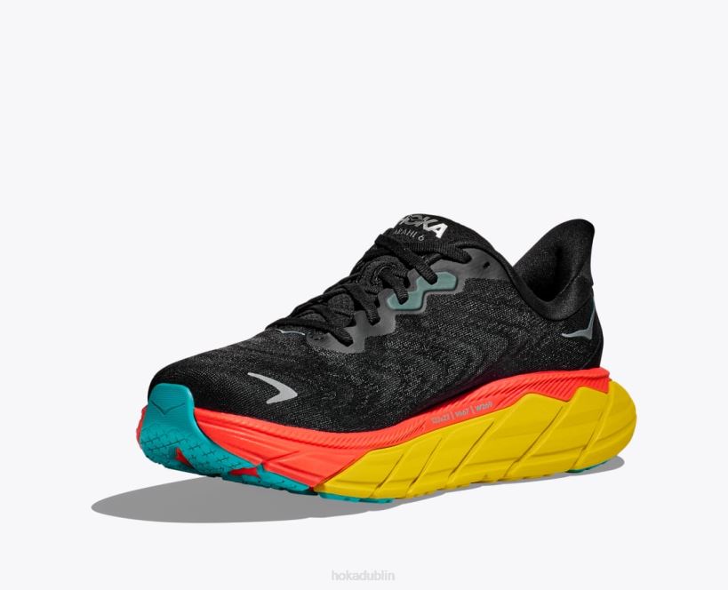 VLP8428 Hoka Men Arahi 6 Black/Flame