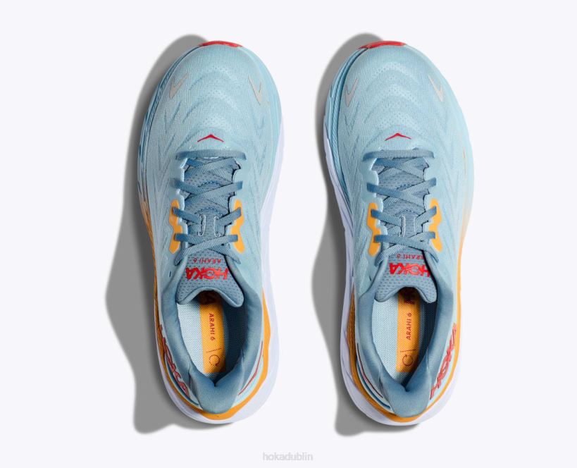 VLP8431 Hoka Men Arahi 6 Summer Song/Mountain Spring