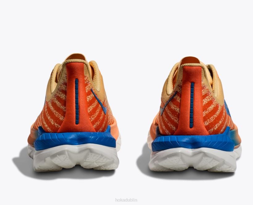 VLP8436 Hoka Men Mach 5 Impala/Vibrant Orange