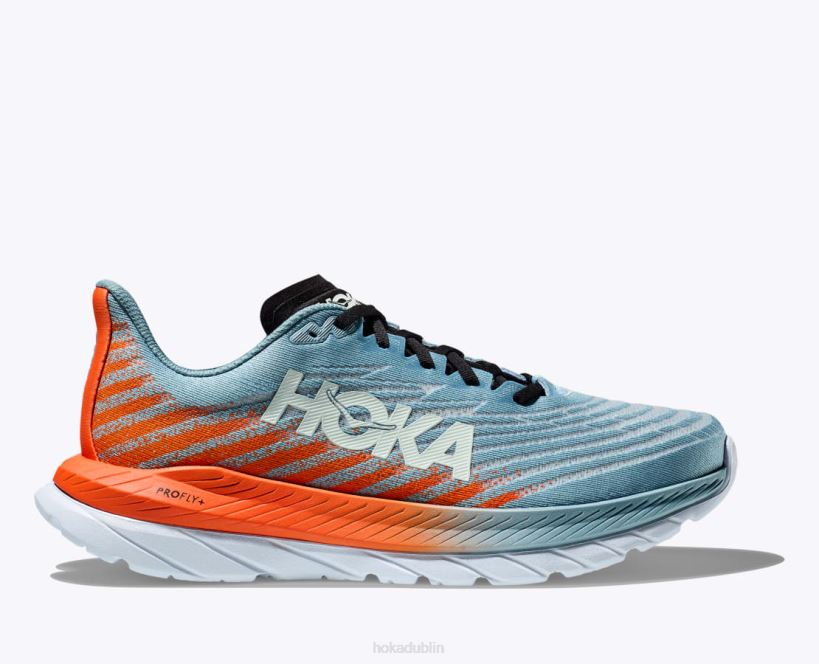 VLP8440 Hoka Men Mach 5 Mountain Spring/Puffin'S Bill
