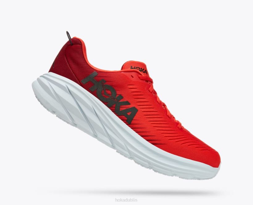 VLP8445 Hoka Men Rincon 3 Rhubarb/Fiesta