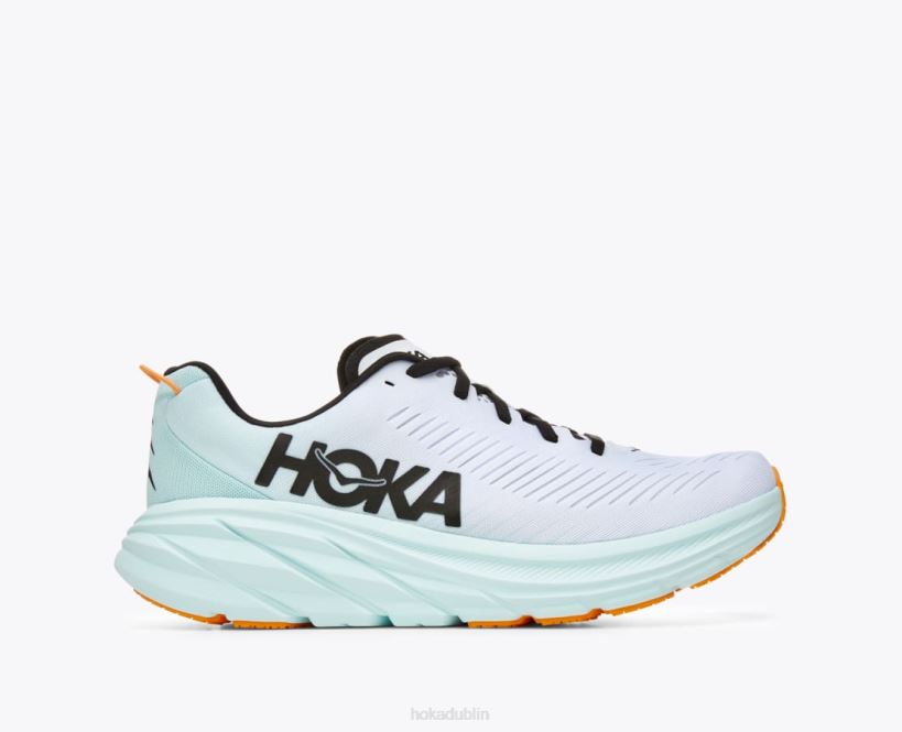 VLP8447 Hoka Men Rincon 3 White/Blue Glass