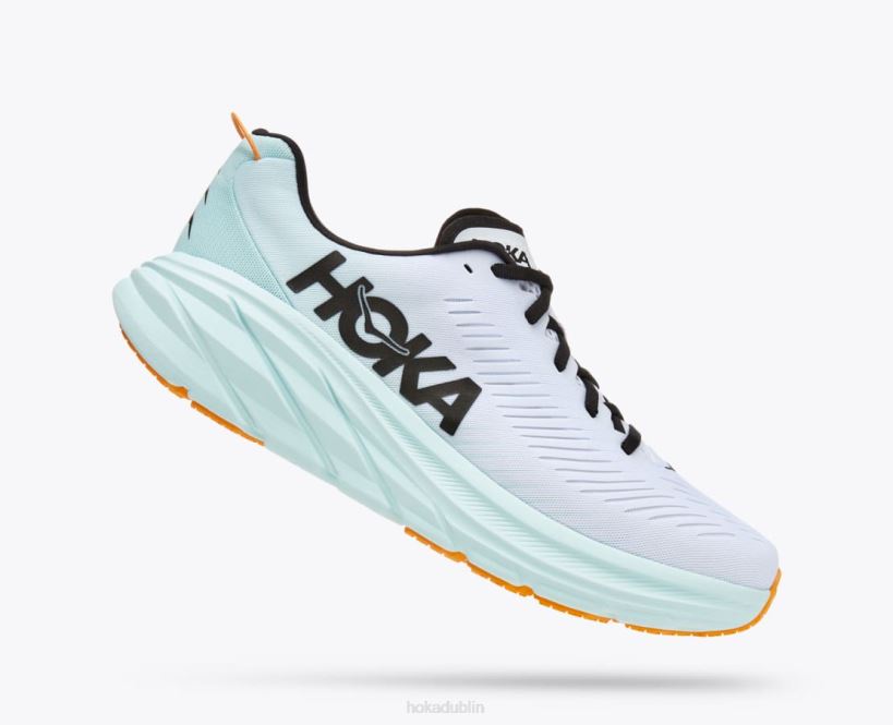 VLP8447 Hoka Men Rincon 3 White/Blue Glass