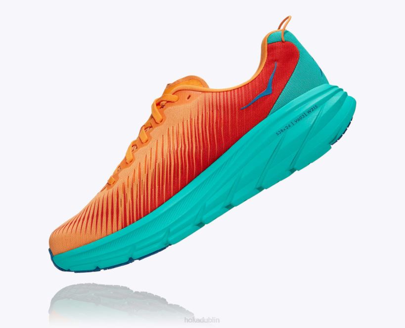 VLP8448 Hoka Men Rincon 3 Blazing Orange/Fiesta