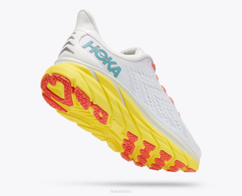 VLP8577 Hoka Men Clifton 8 Blanc De Blanc/Illuminating