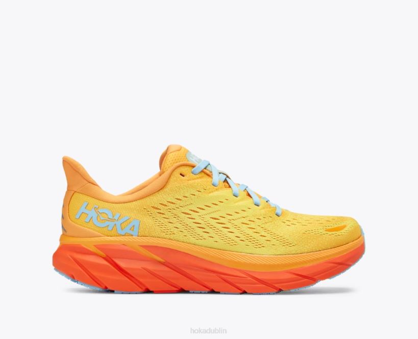 VLP8578 Hoka Men Clifton 8 Radiant Yellow/Maize