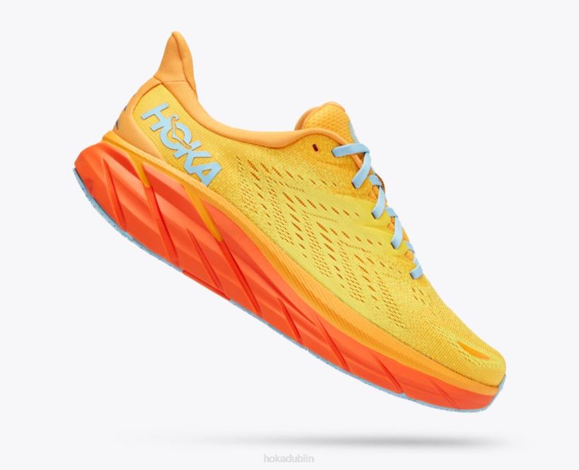VLP8578 Hoka Men Clifton 8 Radiant Yellow/Maize