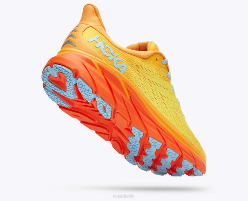 VLP8578 Hoka Men Clifton 8 Radiant Yellow/Maize