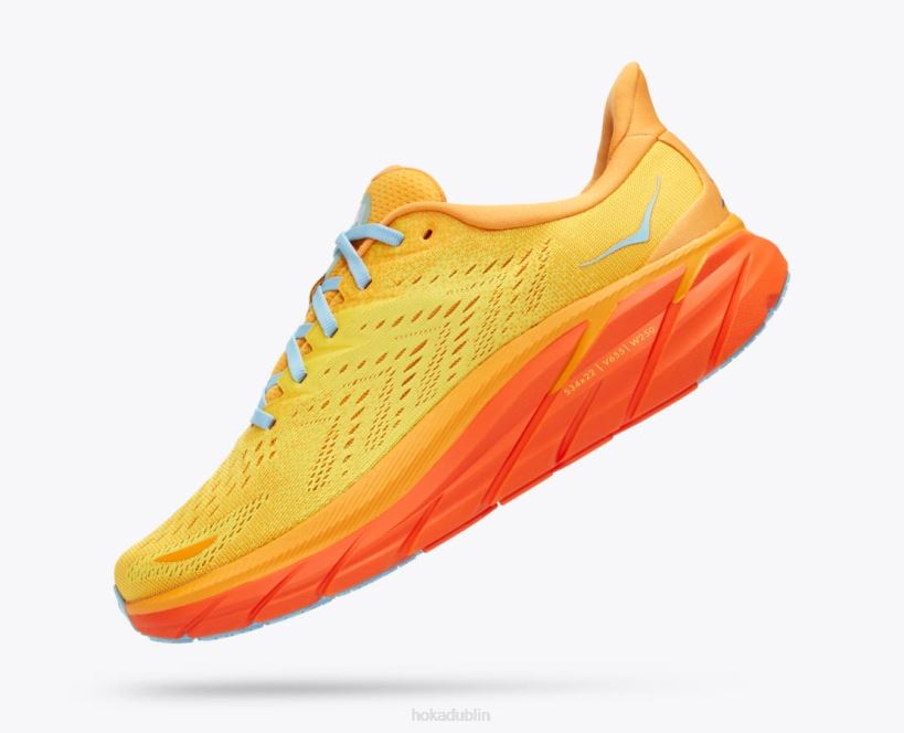 VLP8578 Hoka Men Clifton 8 Radiant Yellow/Maize