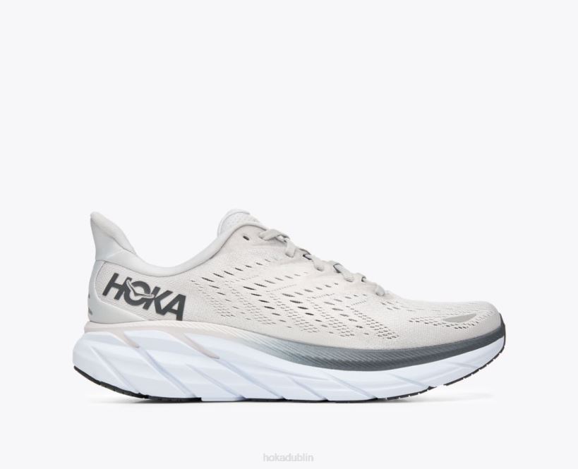 VLP8582 Hoka Men Clifton 8 Lunar Rock/Nimbus Cloud