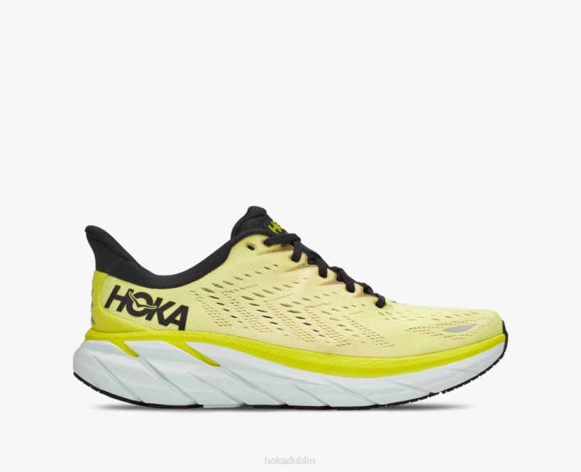 VLP8585 Hoka Men Clifton 8 Evening Primrose/Charlock