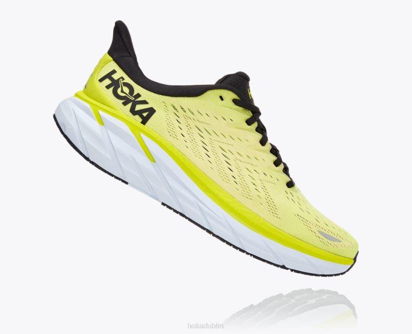 VLP8585 Hoka Men Clifton 8 Evening Primrose/Charlock
