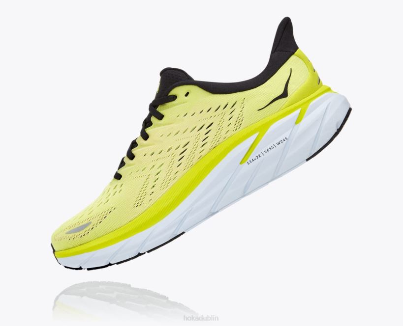 VLP8585 Hoka Men Clifton 8 Evening Primrose/Charlock