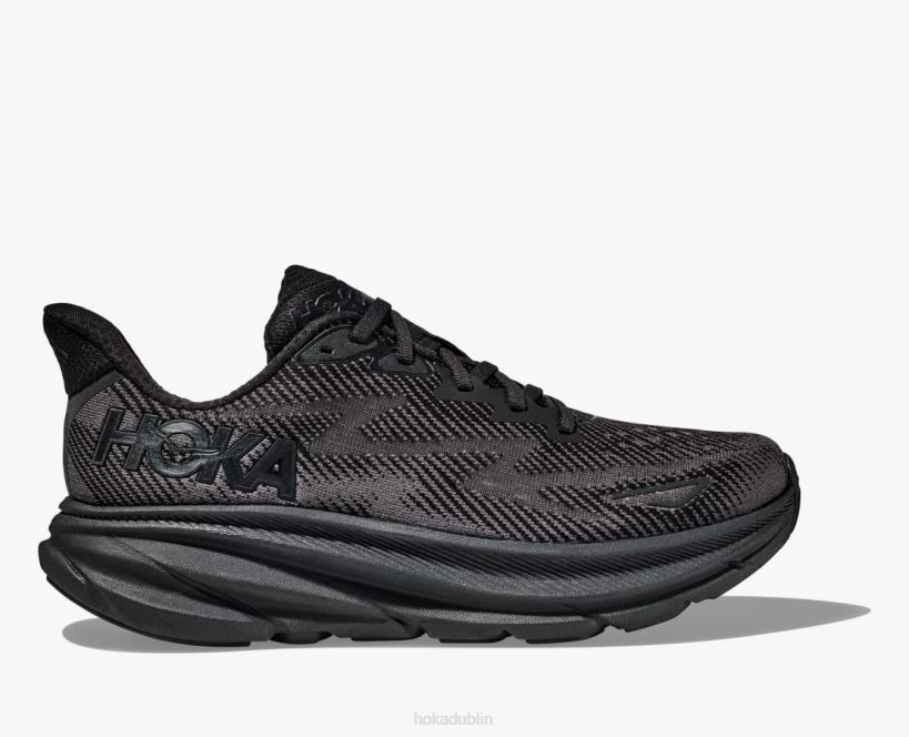 VLP8587 Hoka Men Clifton 9 Black