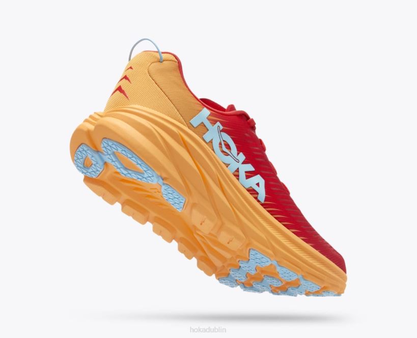 VLP8595 Hoka Men Rincon 3 Fiesta/Amber Yellow