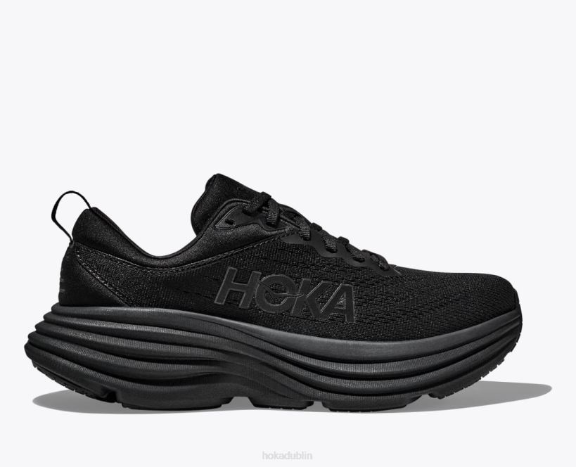 VLP8611 Hoka Men Bondi 8 Black