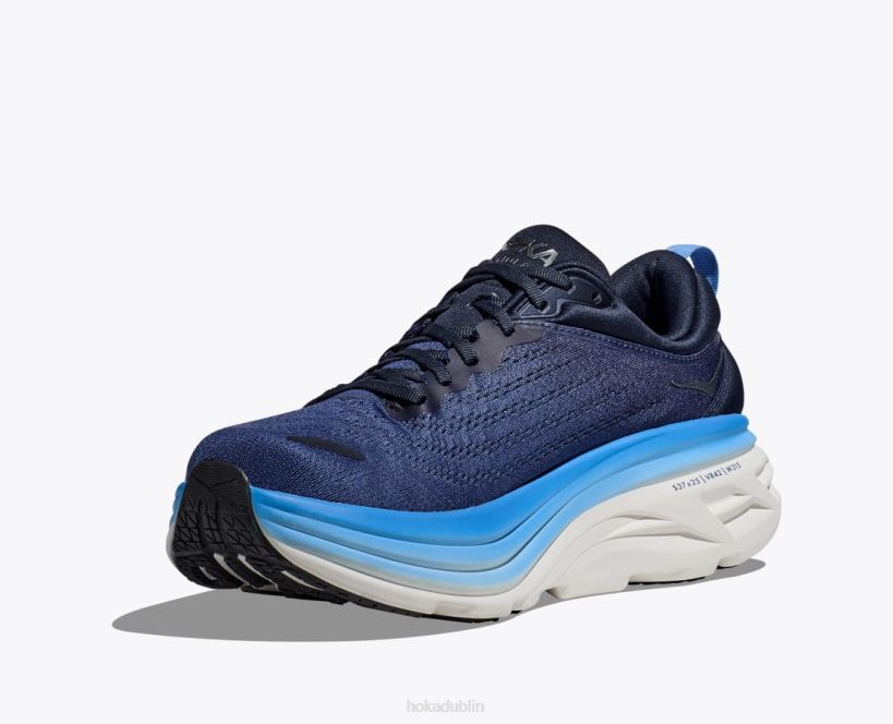VLP8617 Hoka Men Bondi 8 Outer Space/All Aboard