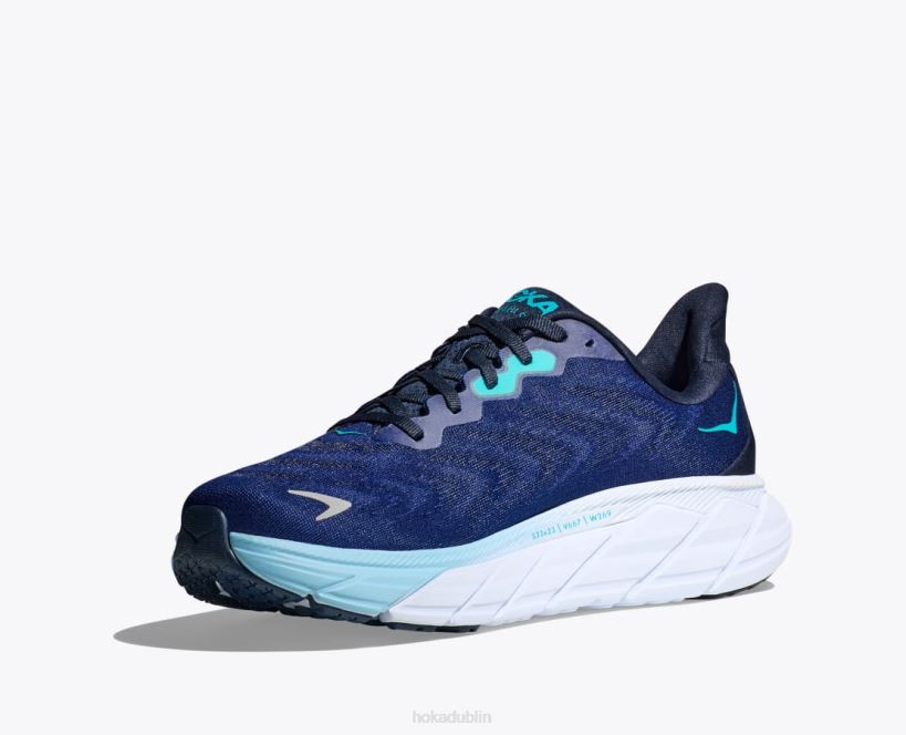 VLP8620 Hoka Men Arahi 6 Blue Graphite/Blue Coral