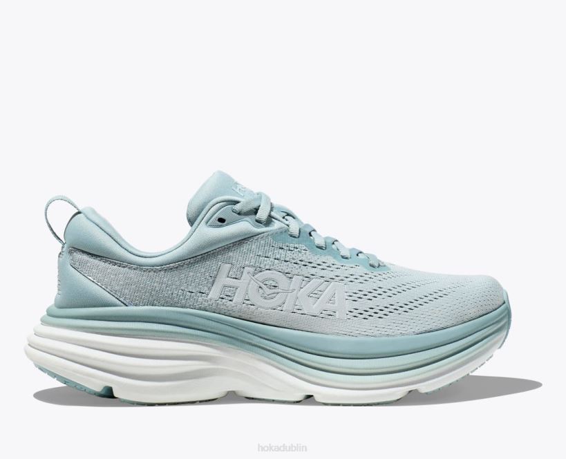VLP8687 Hoka Men Bondi 8 Lilac Marble/Elderberry