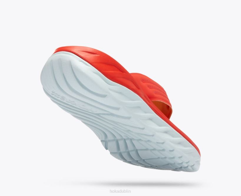 VLP8565 Hoka Men ORA Recovery Flip Fiesta/Amber Yellow